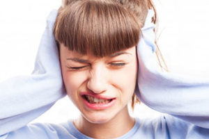 Ear pain caused by TMD