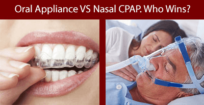 Oral CPap vs nasal cpap